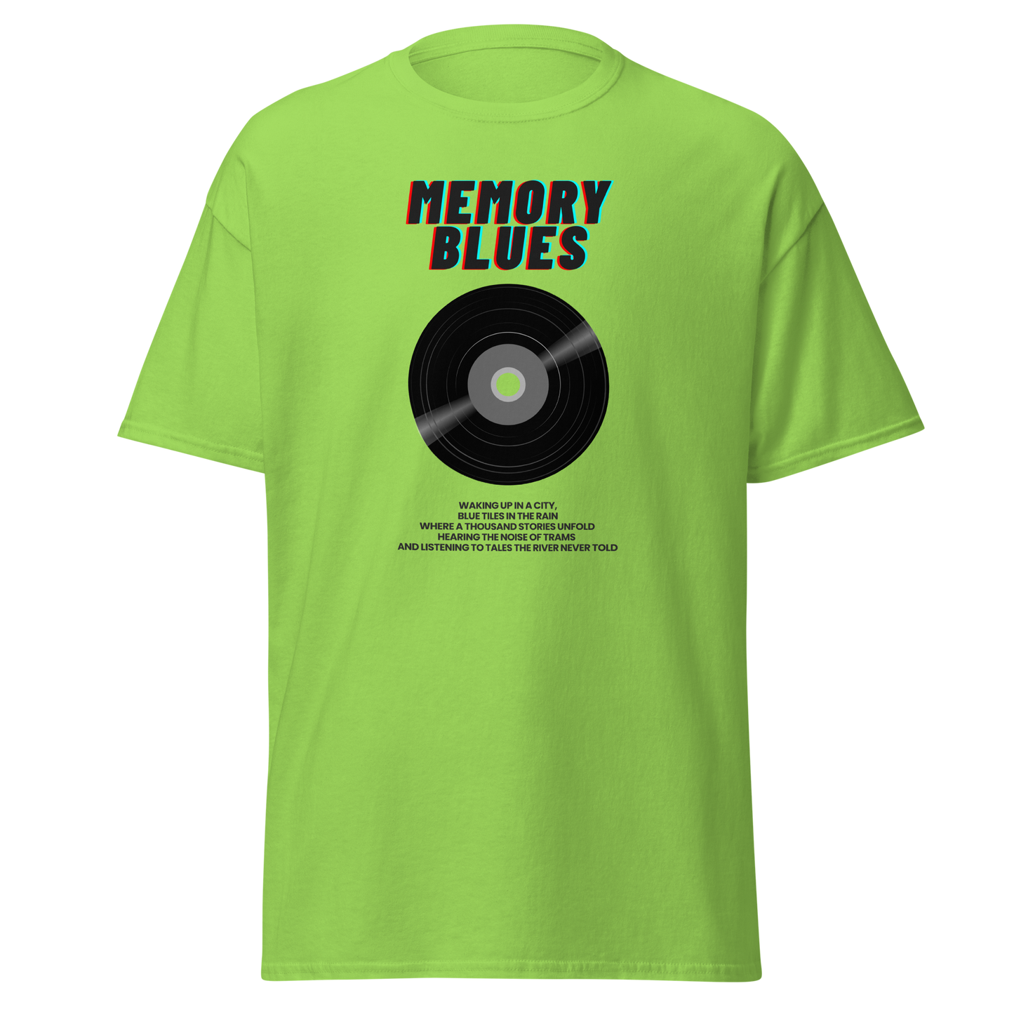 Memory Blues lyrical T-Shirt